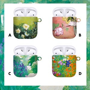 Claude Monet Vincent Van Gogh Masterpiece AirPods Case | AirPods 1&2 Case Cover | Masterpiece