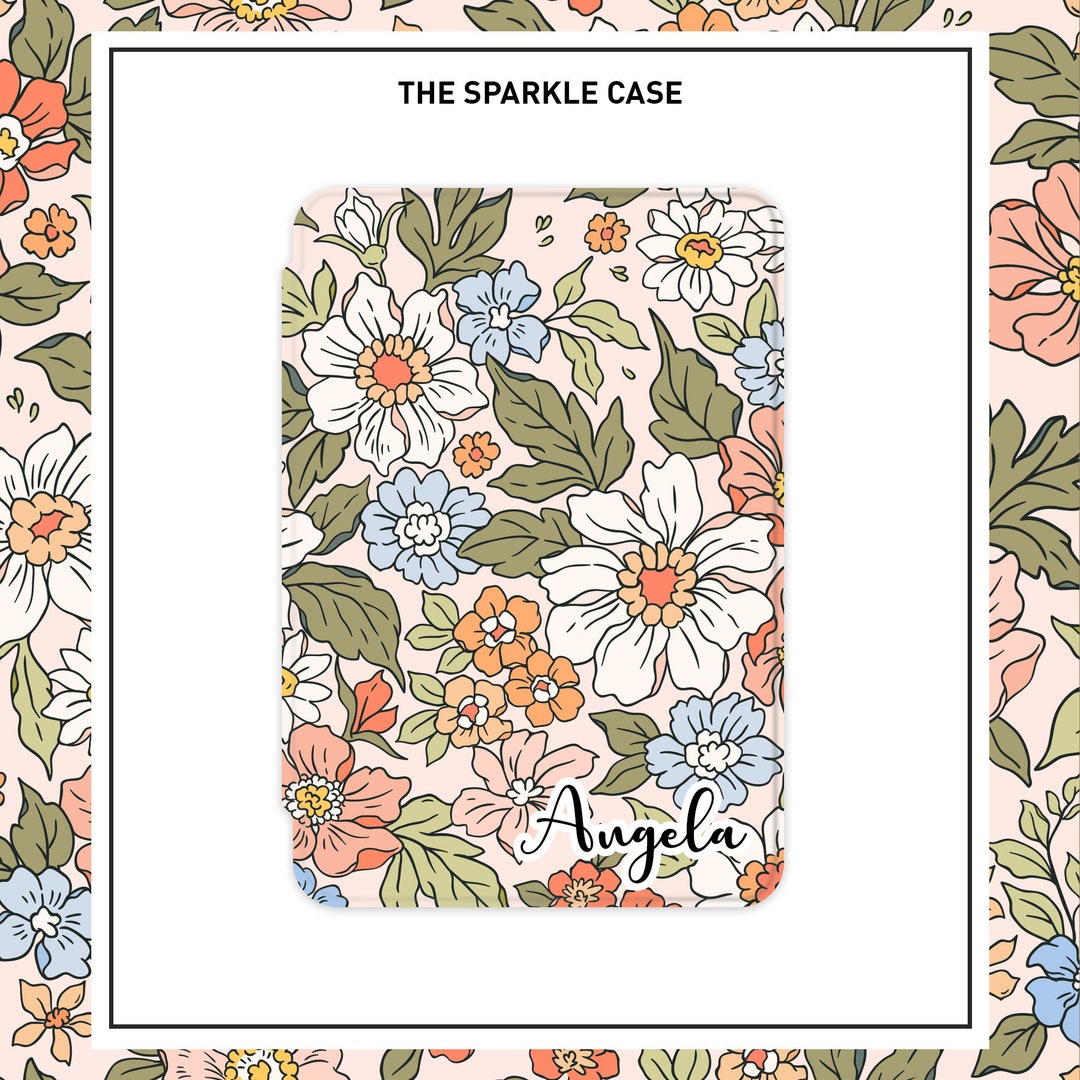 kindle paperwhite 2021 case kindle case cover paperwhite 2019 cover paperwhite 6.8 case kindle 10th 11th Generation Cover Botanical Flowers