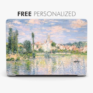 Custom Name Claude Monet Hard Laptop Cover MAC Case Cover for MacBook Air 11/13 Pro 13/15/16 2008-2024 MacBook Laptop Case