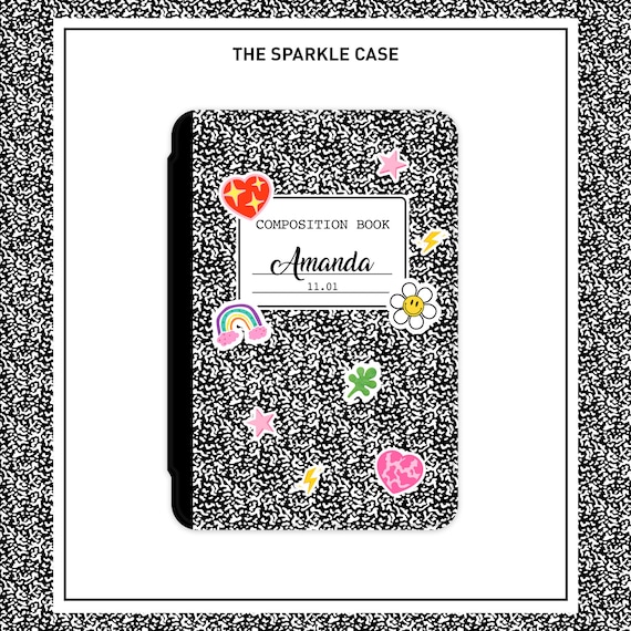 Checkerboard Monogram Kindle Paperwhite Oasis Case, Custom Name Case, Free  Personalization - The Sparkle Case