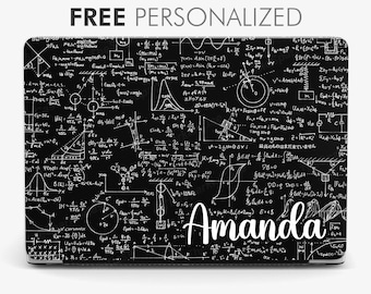 Mathematical Formulas MacBook Case: Personalized Apple Laptop Cover