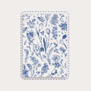 Flores botánicas iPad 10.2 funda iPad 9.7 funda iPad Air 4 iPad Pro 12.9 iPad Mini 6 iPad 8th iPad Pro 11 iPad 9th generación Floral Cover