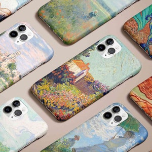 Claude Monet iPhone Case, Oil Painting Phone Case, Vintage Art, Masterpiece Painting, Protective iPhone case, iPhone 13 Pro Max Case, Vintage Art iPhone 13 Cases, iPhone 12 Pro Max Cases, iPhone 11 Cases, iPhone XS Max, Samsung Galaxy S21 Cases