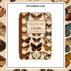 All new kindle 6" 2022 case kindle case cover paperwhite 2021 cover paperwhite 6.8 case kindle 10th 11th Gen Cover Vintage Butterflies