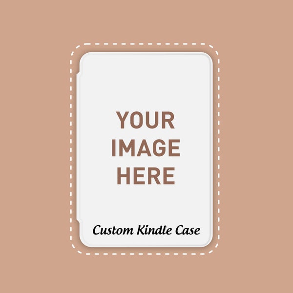 Create Your Own Kindle Case with Book Cover OR Your Own Photo All new kindle 6" 2022 case paperwhite 6.8 case kindle 10th 11th Gen Cover