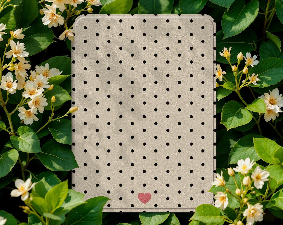 Personalizable Polka Dots Kindle Paperwhite Case, Kindle Cover With ...
