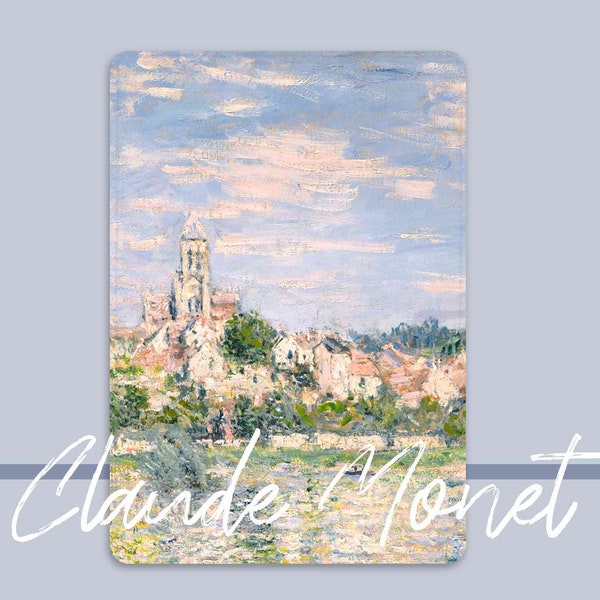 Personalized Claude Monet Aesthetic iPad 10.2 case iPad 9.7 case iPad Air 4 iPad Pro 12.9 iPad Mini 6 iPad 8th iPad Pro 11 iPad 7th gen