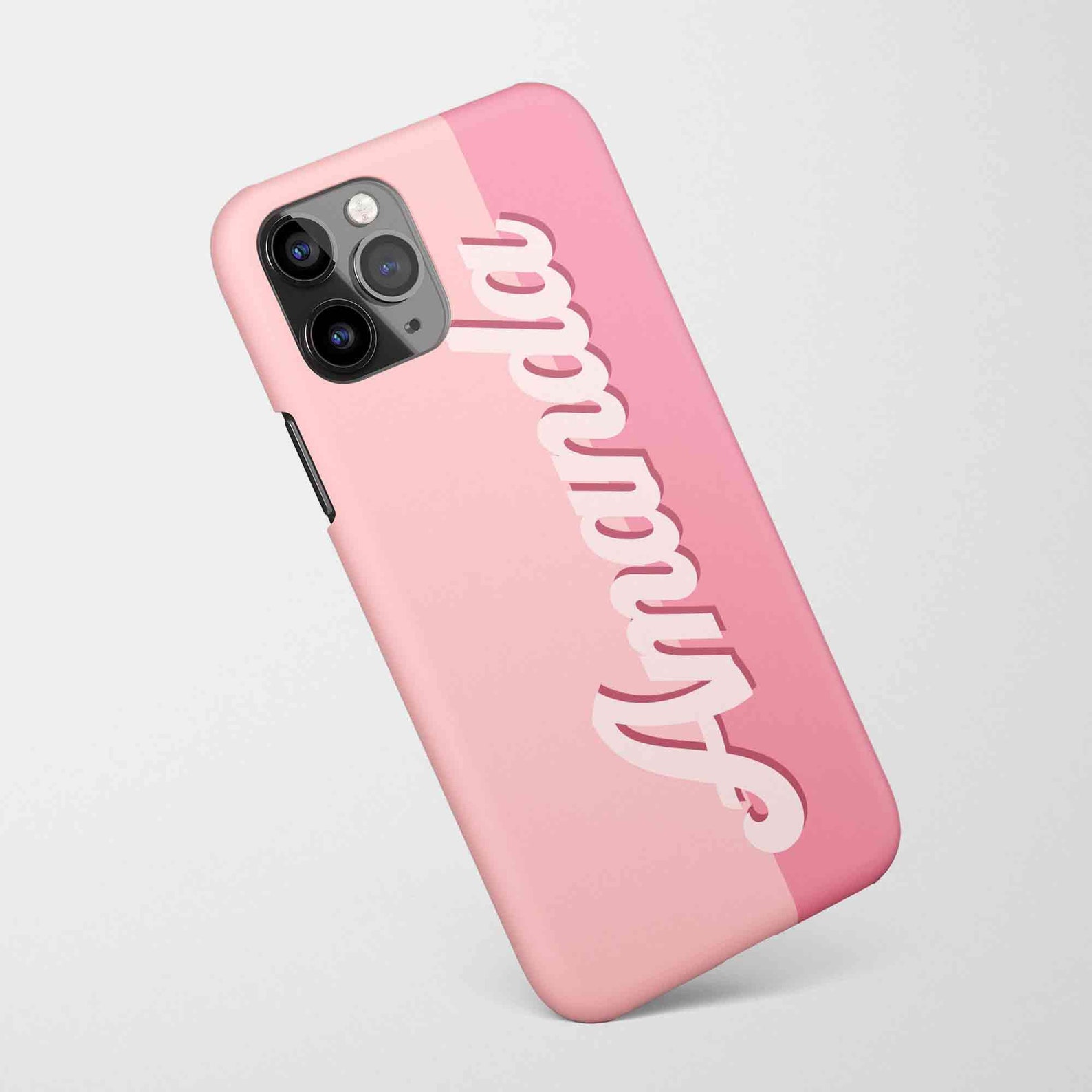 Monogram Iphone Case Personalized Large Initial Iphone 11 Case Etsy