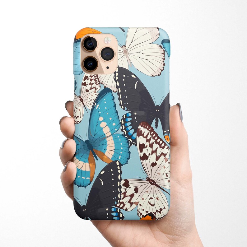 Vintage Butterflies Aesthetic iPhone Case, iPhone 13 Pro Max Case, iPhone 13 Case, iPhone 12 Pro Max Case, iPhone 12 mini Case, iPhone 11 Case, iPhone 11 Pro Max Case, Samsung Galaxy S22 Ultra Case, Z Flip Gen3 Case, Samsung S21 Plus Case