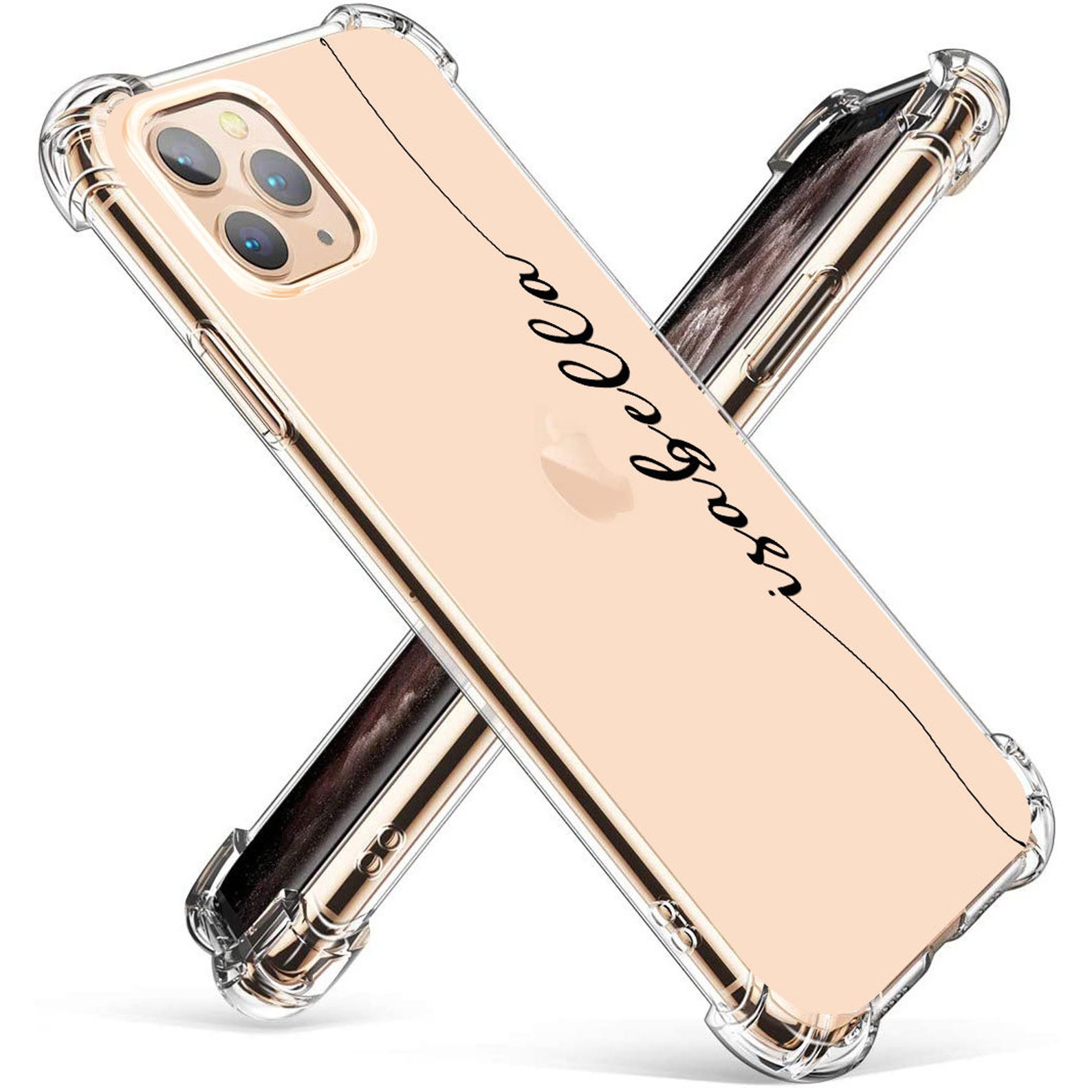 Custom Phone Case iPhone Personalized Clear Phone Case Etsy