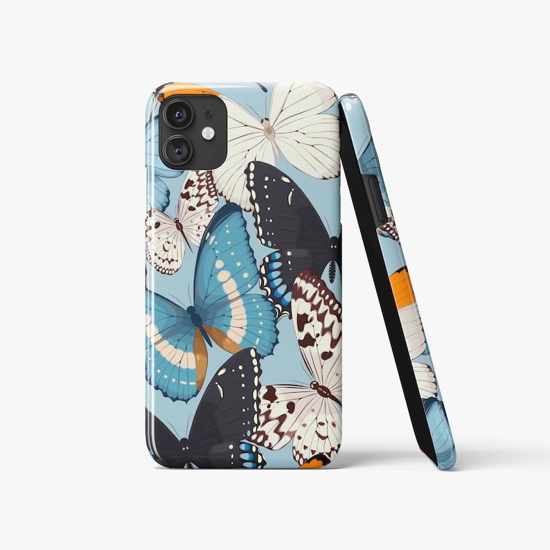 Vintage Butterflies Aesthetic iPhone Case, iPhone 13 Pro Max Case, iPhone 13 Case, iPhone 12 Pro Max Case, iPhone 12 mini Case, iPhone 11 Case, iPhone 11 Pro Max Case, Samsung Galaxy S22 Ultra Case, Z Flip Gen3 Case, Samsung S21 Plus Case