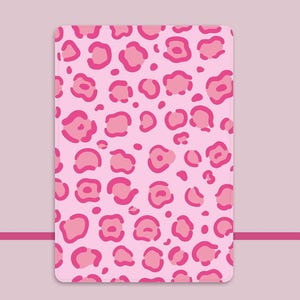 Pink Leopard Animal Print iPad 10.2 case iPad 9.7 case iPad Air 4 iPad Pro 12.9 iPad Mini 6 iPad 8th iPad Pro 11 iPad 9th generation