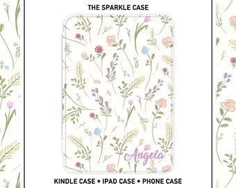 Kindle Paperwhite Hülle mit botanischen Blumen: Colorsoft Kindle-Schutzhülle