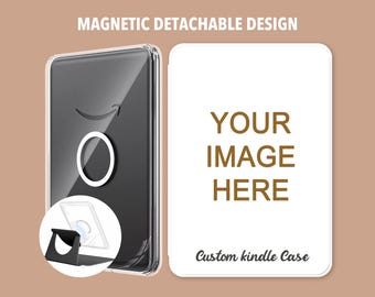 Crea tu propia funda ColorSoft para Kindle, Paperwhite de 7"/6.8"/6", cubierta transparente MagSafe, regalo ideal para los amantes de los libros.