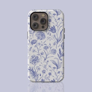 Botanical Flowers iPhone 15 15 Pro 15 Pro Max 14 13 Pro Max case iPhone 12 case iPhone 11 Max Case iPhone X Case iPhone 8 Galaxy S24 S23