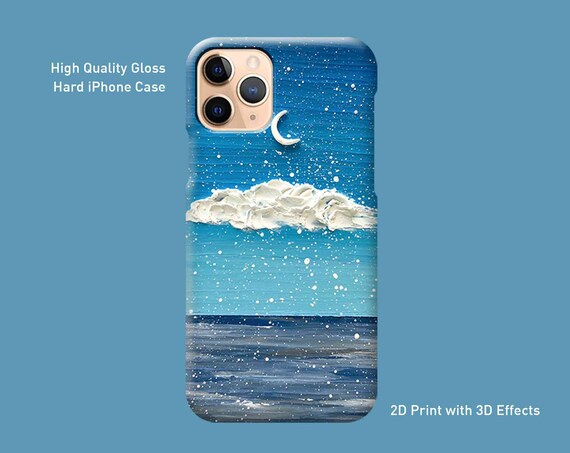 Gloss Aesthetic Iphone Case Ocean Night Iphone Case Iphone Etsy
