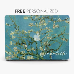 Van Gogh Macbook case Floral Macbook Pro 13 16 15 inch Air 13 2024 Art Macbook 12 Vintage Painting Aesthetic case Personalized Case
