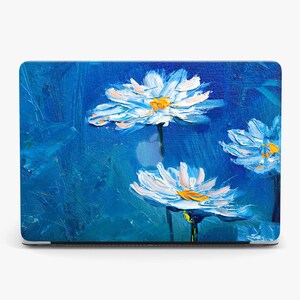 Oil Painting Flower Aesthetic MacBook Case Hard PC Laptop MAC Case Cover for MacBook Air 13 Pro 13/14.2/15/16 2008-2024 MacBook Laptop Case