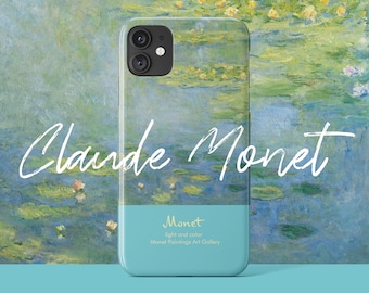 Monet Water Lilies iPhone Case: Fine Art Painting Cover