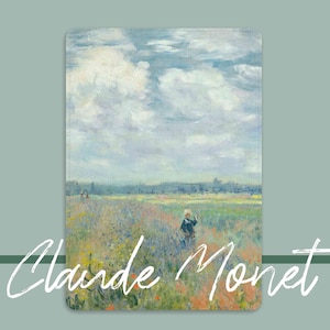 Personalized Claude Monet iPad 10.2 case iPad 9.7 case iPad Air 4 iPad Pro 12.9 iPad Mini 6 iPad 8th iPad Pro 11 iPad 7th generation