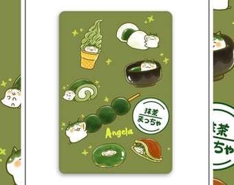 Cute Matcha iPad 10.2 case iPad 9.7 case iPad Air 4 iPad Pro 12.9 iPad Mini 6 iPad 8th iPad Pro 11 iPad 9th generation Kawaii Cartoon Cover