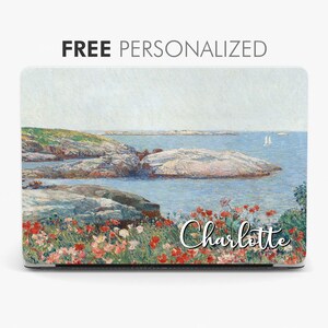 Childe Hassam Art Olej Malarstwo Twarda Skorupa Abstrakcyjna Grafika Nowoczesna Gumowana Etui Na Laptopa Macbook Air 13 Pro 13/14.2/15/16 2008-2024 M3