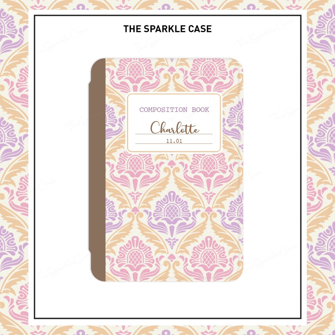 Custom Kindle Case Paperwhite Aesthetic, Composition Book Kindle Oasis