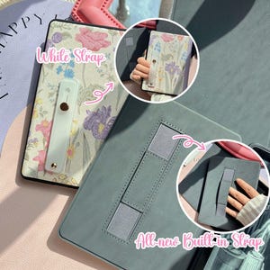 Library Card Kindle Paperwhite Cover, Magnetic Protective Case, Clear Back Cover Available image 6