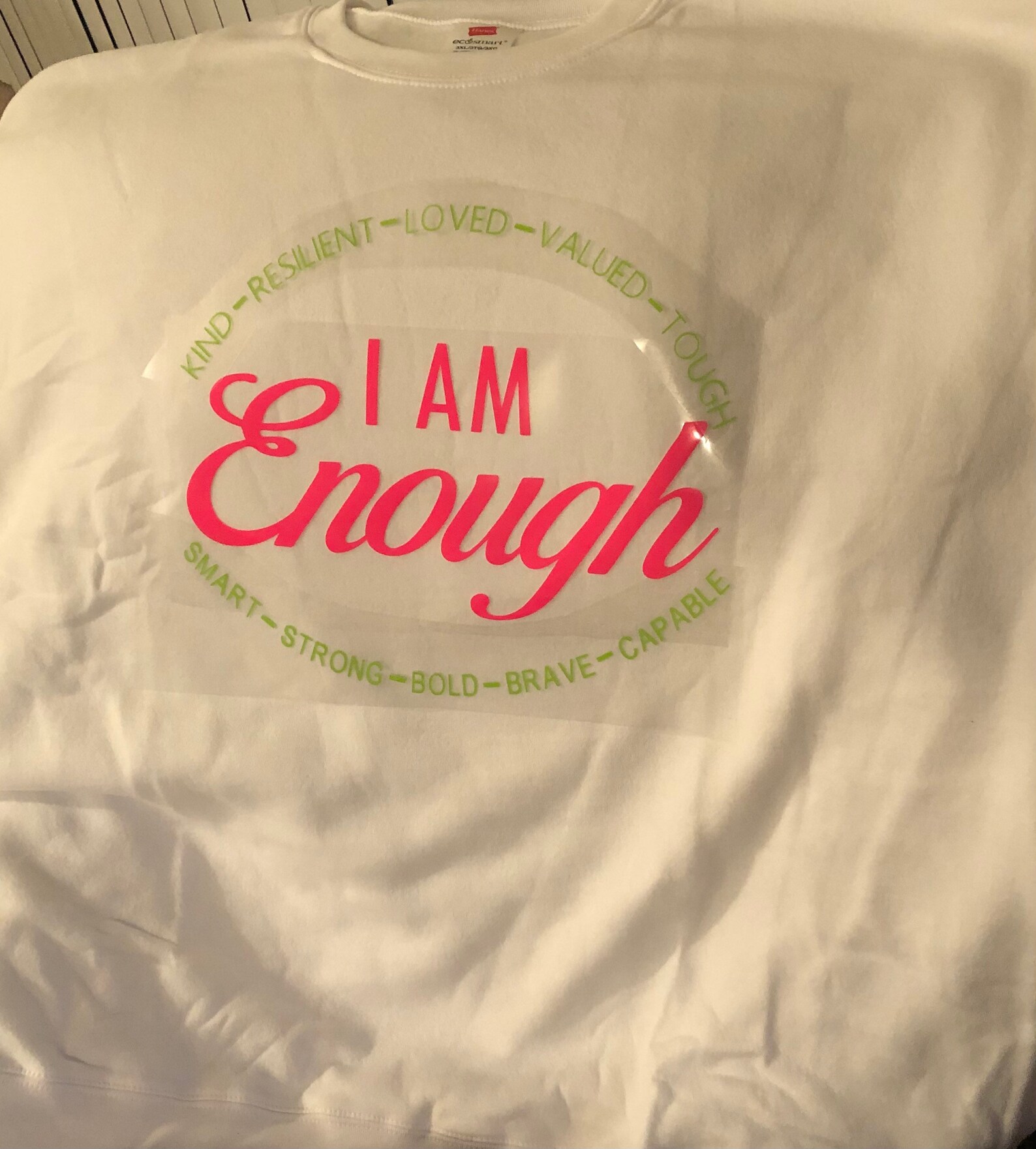 Je Suis Une Mite En Pull Over Je suis assez pull-over personnalisé autonomiser la femme | Etsy