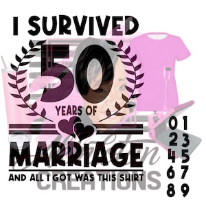 私は結婚生活を乗り越えた SVG Cricut シルエット カッティング マシン