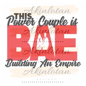 This Power Couple SVG Silhouette Cricut Cutting Machine