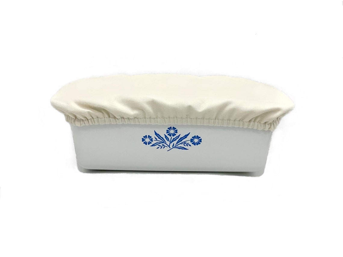 Bread Cover Rectangular 9x5 Inches Loaf and Bread Pan Cover, Fabric Pan Cover, Cotton Food ...
