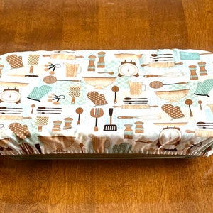 Reusable Casserole and Dish Cover, Eco-Friendly Casserole and Dish Cover,  Cooking Dish Cover,  Zero Waste Food Cover, Cotton, Made in USA