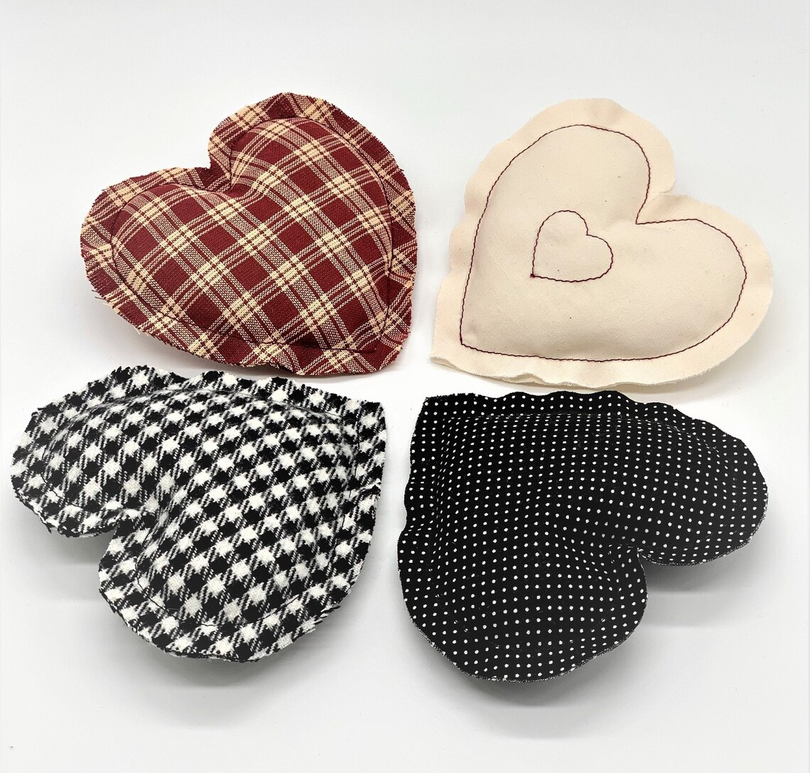 Stuffed Heart Bowl Fillers Stuffed Heart Tiered Tray Decor Etsy