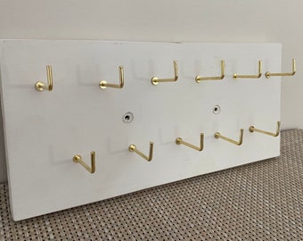 Custom Handmade Tie and Belt Rack