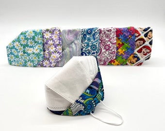 KF94 Mask Cover. Adult Fitted Cover.