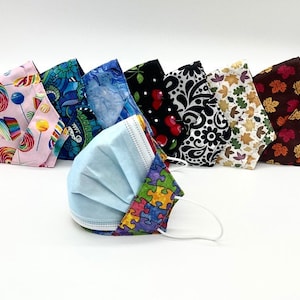 Disposable Face Mask Covers. 2 LAYERS. Nose wire. Adult