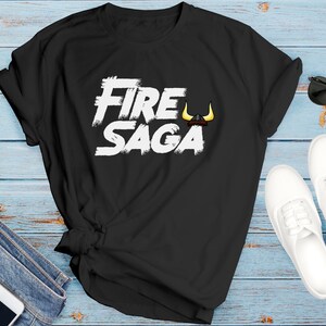 New Classic T-Shirt Eurovision Fire Saga Volcano Man Ferrell size S-3XL