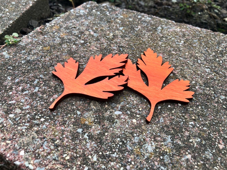 Fall Wood Leaf Cutouts  Maple Leaves Cutout for Crafting Etsy