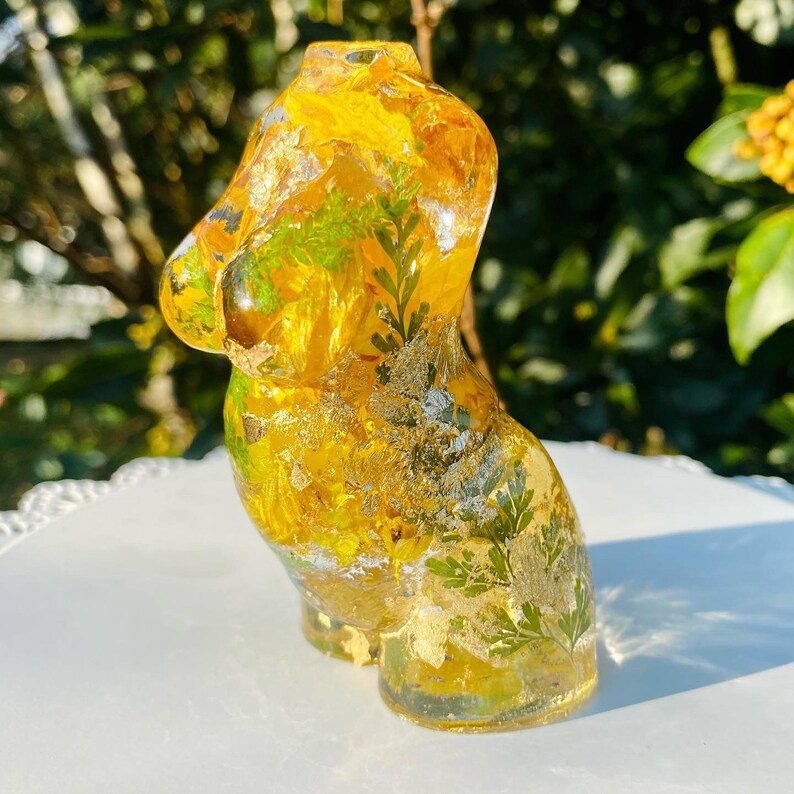 CUSTOM Curvy Female Goddess Resin Figure Statue Ornament with Etsy