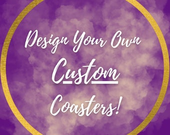 Resin Coasters: Design Your Own Custom Coasters!