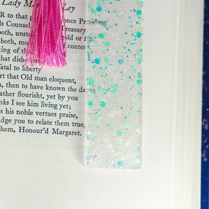 Resin Bookmark: Iridescent Individual or Set image 6