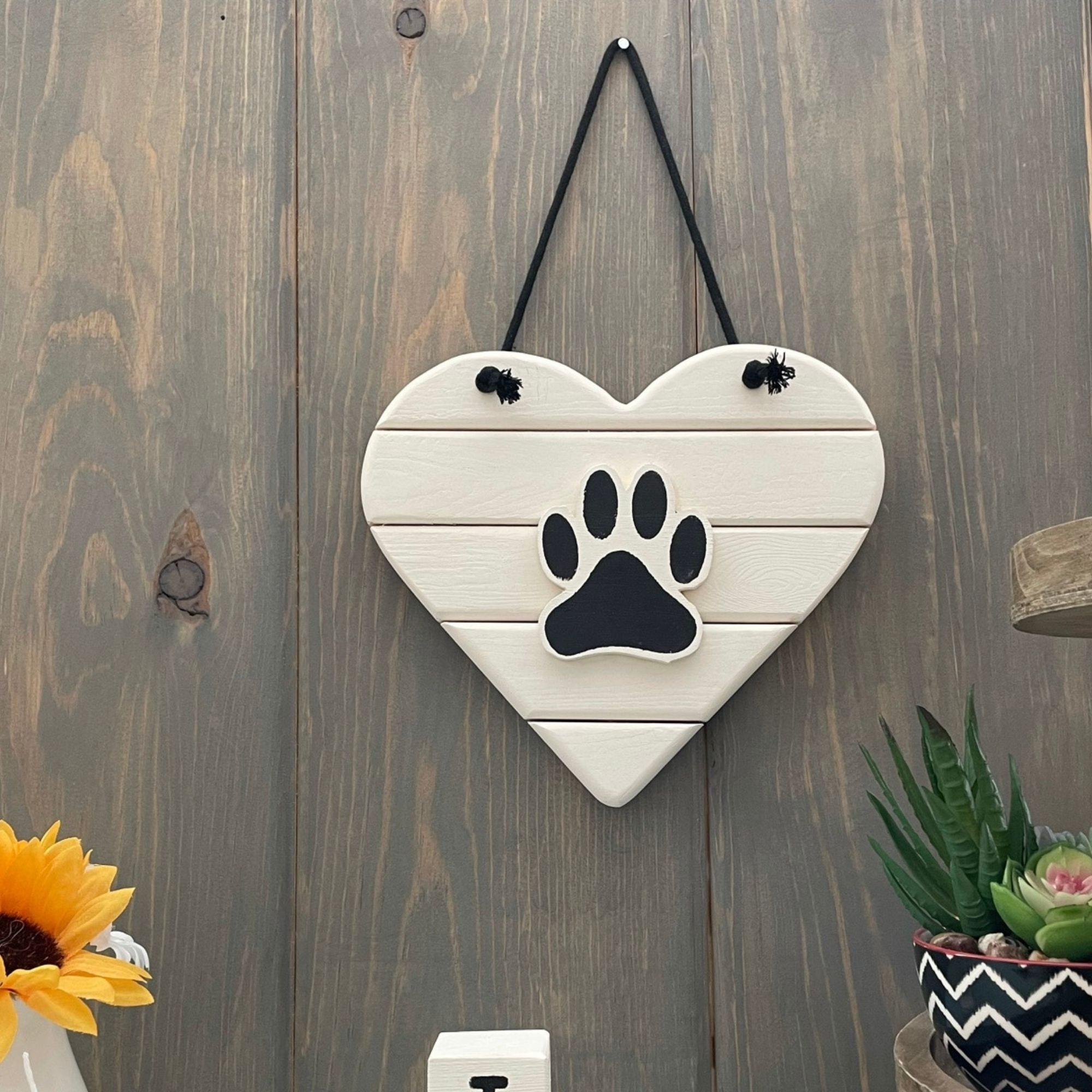 Pet Wall Decor Wood Pet Wall Hanging Dog Sign Etsy