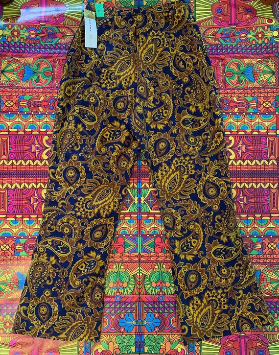 DEADSTOCK Ralph Originals Paisley Bell Bottoms