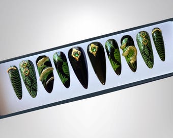 3d Snake reptile pres ons