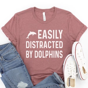 Dolphin Shirt, Dolphin TShirt, Dolphin Tee, Dolphin T-Shirt, Dolphin Gifts, Dolphin Lover Gift, Gift for Dolphin Lover, Dolphin Presents