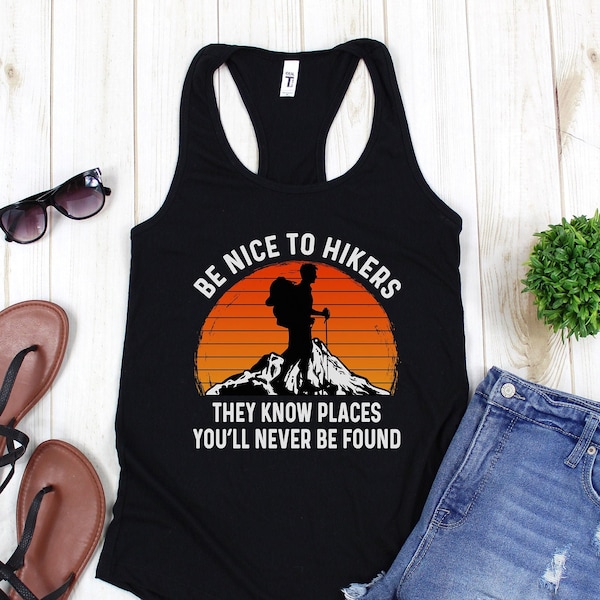 Funny Hiking Tank, Hiking Tanks Women, Hiking Tank Top, Hiking Gifts for Women Her, Hiking Tank, Hiking Shirt Women, Hiker Gift, Hiker Tank