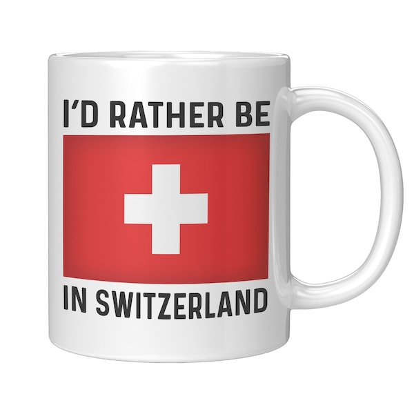 Switzerland Mug, Switzerland Gifts, Switzerland Coffee Mug, Switzerland Souvenir, Switzerland Lover Gift