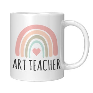 Art Teacher Mug, Art Teacher Gift, Art Teacher Coffee Mug, Gift for Art Teacher