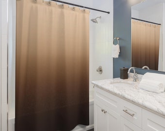 Regal Home Danbury Embroidered Shower Curtain – Beige/Gold, French Country Floral Damask